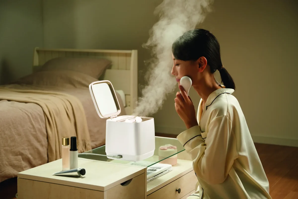 ニトリから「速潤デイリースチーマー」発売！毎日6分の時短肌ケアが